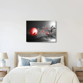 Tabloul bilelor roșii (70x50 cm)