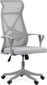 RESIGILAT - Scaun de birou din mesh OFF 431 gri deschis