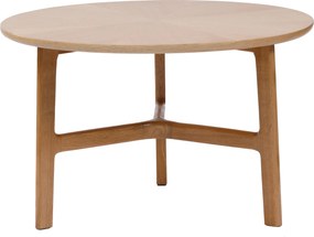 MAZZONI EXPORT BELLUNO Frasin Natural - MĂSUȚĂ DE CAFEA DIN LEMN Ø65 cm ROTUNDĂ MODERN CLASSIC