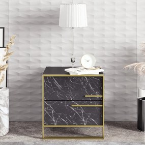Măsuță de noptieră Polka Black