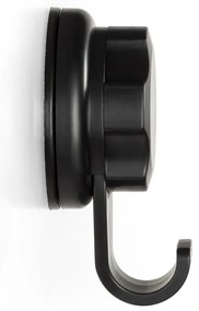 Set 2 cârlige autoadezive de perete Compactor Bestlock, negru