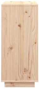 Servanta, 74x35x80 cm, lemn masiv de pin 1, Maro