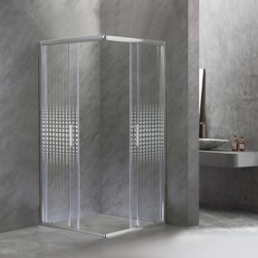 Cabină de duș pătrată Spirit Matrix 80x80