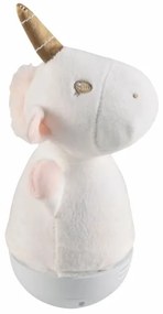 Lampă de veghe LED RGB pentru copii, cu melodie, 3xAAA/5V, model unicorn