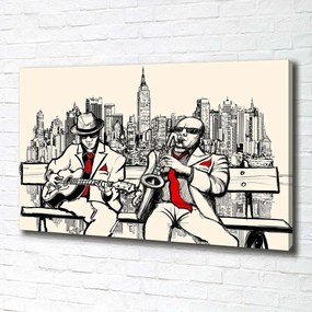 Pictură pe pânză New york jazz