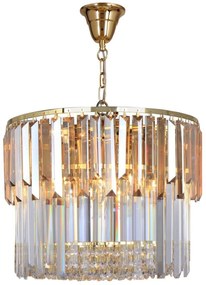 Zuma Line Camille lampă suspendată mai mult de 6x40 W auriu 19101/8