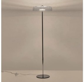 Lampadar LED LED/10W/230V 3000K crom lucios