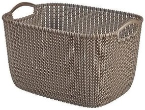 Cos de rufe, 19 L, 40x30x23 cm, maro, CURVER