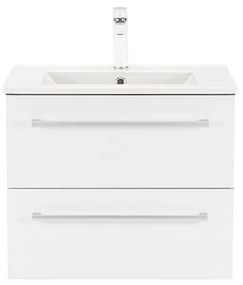 Dulap inferior Vario Clam 60 cu lavoar antracit-alb
