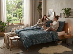 Lenjerie de pat din Renforce bumbac SELMIRA verde inchis Dimensiune lenjerie de pat: 70 x 90 cm | 140 x 220 cm