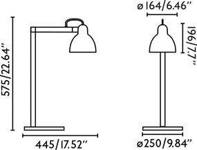 Veioza/Lampa de masa design decorativ VENICE Blue