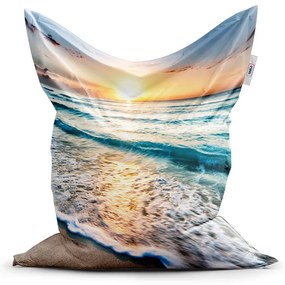 Sac de șezut Classic valuri - pentru copii, colorat