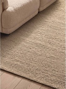 Covor bej țesut manual din lână 200x300 cm Richmond Diana – Ted Baker