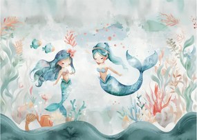 Tablou pe sticlă - Sirene (70x50 cm)