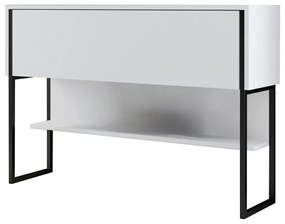 Măsuță consolă Luna 4 (Negru + Alb) . 1102307
