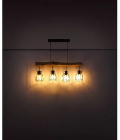 Lustră pe cablu MINA 4xE27/40W/230V Globo 15326-4N