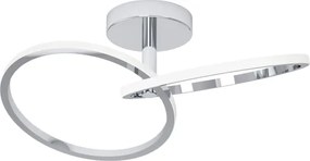 Eglo 902145 CONGIUNTI - Plafonieră LED 12W/230V 2700/4000/6500K, crom