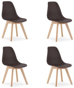 Set 4 Scaune Bucatarie/Dining Kepps Maro