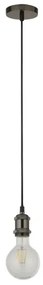 Searchlight 7461BC - Lustru suspendat pe cablu SUSPENSION 1xE27/60W/230V antracit
