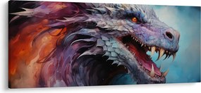 Tablou - Ilustrație a unui dragon (120x50 cm)