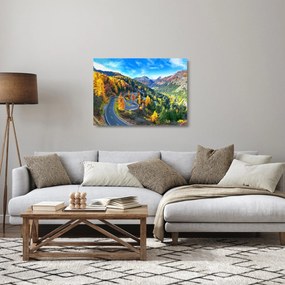 Tablou pe sticlă - Trecătoarea Malay Pass (70x50 cm)