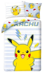 Pokémon Thunderbolt set de lenjerie de pat 140×200cm, 70×90 cm