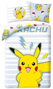 Pokémon Thunderbolt set de lenjerie de pat 140×200cm, 70×90 cm