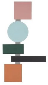 Aplica de perete LED design modern, Aluminiu, Multicolor, MARGOT