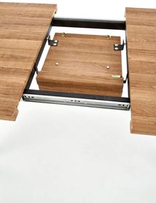 Set masa extensibila Berlin L160-220 cm + 4 scaune K336 ratan natural