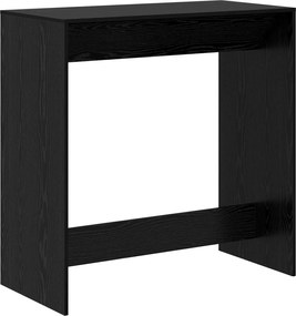 vidaXL Masă de bar Stejar Negru 102 x 50 x 103,5 cm Lemn compozit