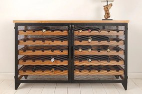 Raft pentru 55 sticle de vin Bodega 130cm