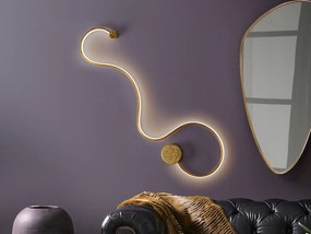 Aplica de perete LED design modern decorativ Grafos auriu SV-227032