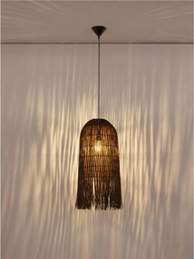Lustra suspendata stil natural ratan maro VENA
