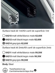 Spot / Proiector directionabil pe sina STAN auriu satinat 43757