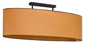 Lustră aplicată Duolla OVAL VEGAN 2xE27/15W/230V maro