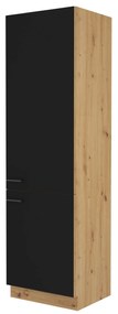 Dulap de bucătărie pentru frigider Miraluna (stejar artizanal). 1062366