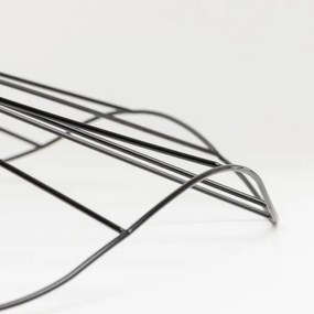 Brilagi - Lustră LED aplicată CERIA WIRE, 1x E27/40W/230V, Ø80 cm, negru/stejar