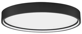Plafoniera LED dimabila design circular OLAF neagra 45cm