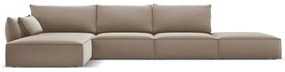 Canapea deschisa 5 locuri Kaelle catifea L364 cm