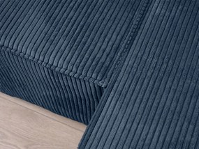 Coltar in forma de U SMART COSARO 295x140 cm, albastru inchis