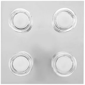 Plafonieră LED pentru baie Ledvance ORBIS FLAME 4xLED/5,5W/230V IP44 crom