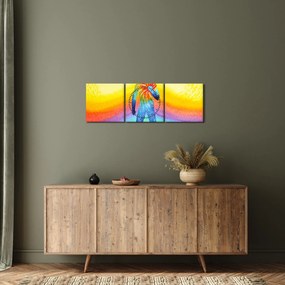 Tablou - Forța interioară (cu ceas) (90x30 cm)