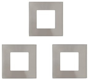 Eglo 94735 - Set 3x spoturi LED încastrate FUEVA 1xLED/2,7W/230V