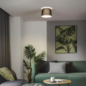 Brilagi - Plafonier aplicat LED CERIA 1xE27/40W/230V Ø 30 cm negru