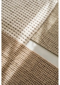 Covor în culoare naturală lavabil, țesut manual din lână 80x140 cm Unexpected Wool – Lorena Canals