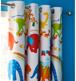 Set 2 draperii pentru camera copiilor Catherine Lansfield Dino, 168 x 183 cm