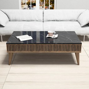 Masă de cafea Milan Walnut Black