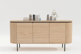 Comoda cu furnir de stejar ATELIER 160cm