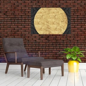 Tablou - Structura de aur N⁰2 (90x60 cm)