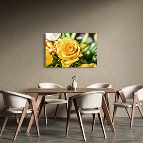 Tablou cu trandafir (90x60 cm)